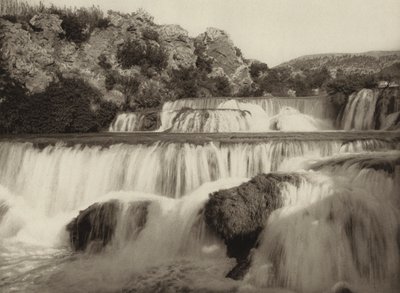Joegoslavië: Krka-watervallen door Kurt Hielscher