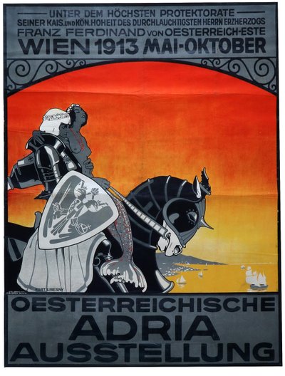 Oostenrijkse Adriatische tentoonstelling, 1913 door Kurt Libesny