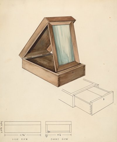 Bishop Hill: Dressing Case, 1936 door Kurt Melzer
