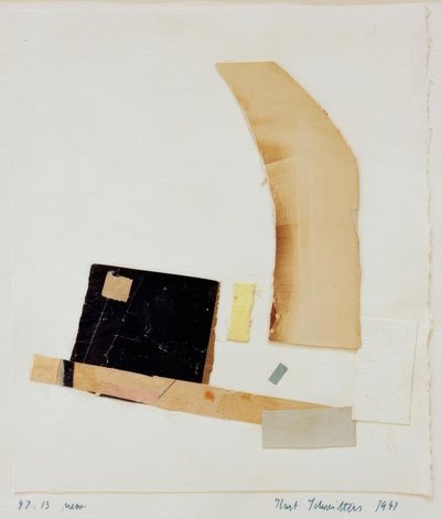 47. 13 nieuw door Kurt Schwitters
