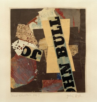 C 21 John Bull door Kurt Schwitters