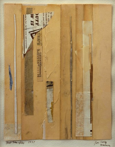 Collage door Kurt Schwitters