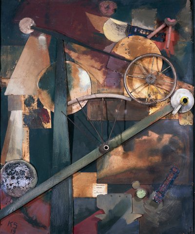 Constructie voor edele dames door Kurt Schwitters