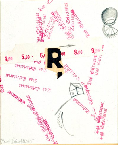 Het secretariaat door Kurt Schwitters