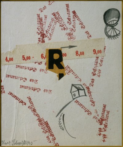 Het secretariaat door Kurt Schwitters