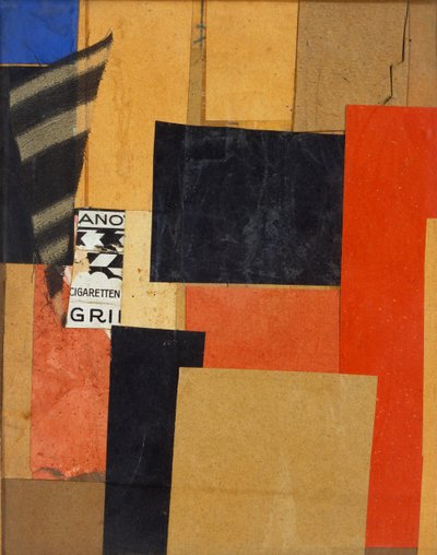 Merzbild, 1932 door Kurt Schwitters
