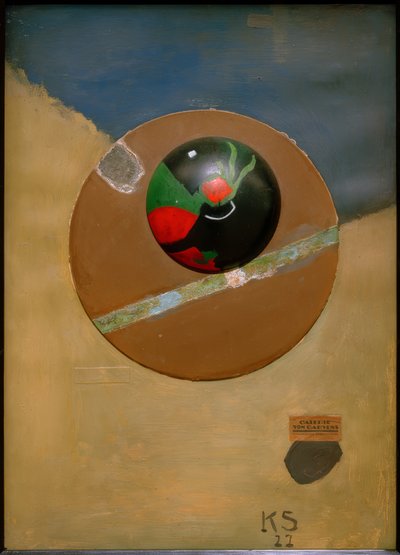 Merzbeeld 49 A door Kurt Schwitters