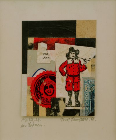 Mz 1926,24, en Zoonen door Kurt Schwitters
