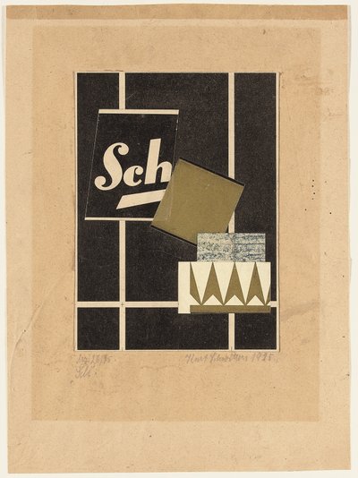 Mz 26.45 Sch. door Kurt Schwitters