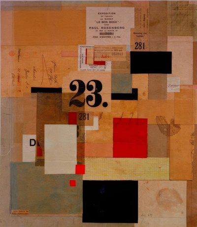 Mz 601 door Kurt Schwitters
