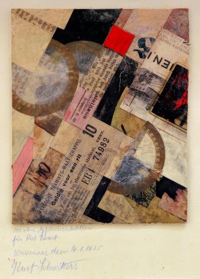 Mz zonder sinaasappelschillen door Kurt Schwitters