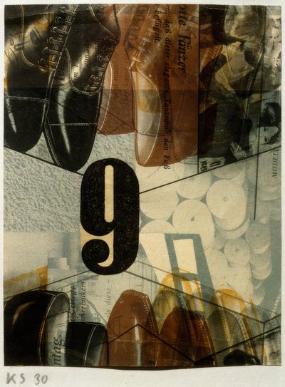 NUMMER 9 door Kurt Schwitters