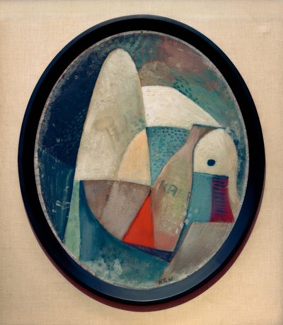 Zonder Titel (KASF) door Kurt Schwitters