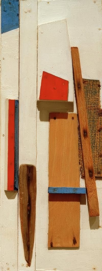 Zonder titel door Kurt Schwitters