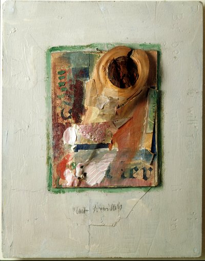 Peer Collage door Kurt Schwitters (1938) door Kurt Schwitters