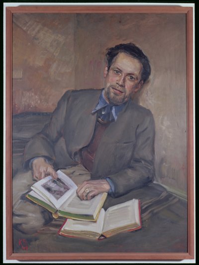 Portret van Fred Uhlman, 1940 door Kurt Schwitters