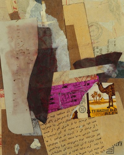 Turks en D Blend, 1936 door Kurt Schwitters