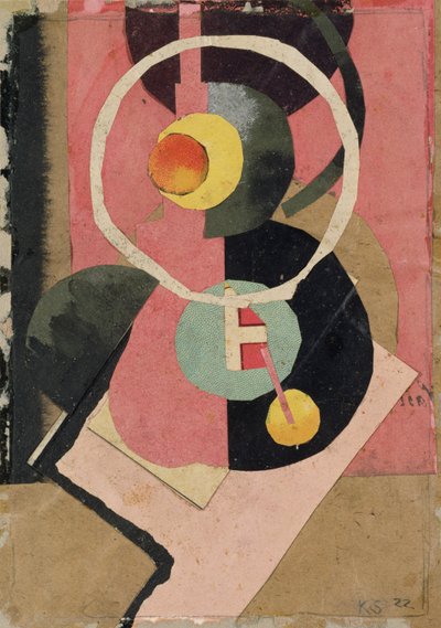 Zonder titel, 1922 door Kurt Schwitters