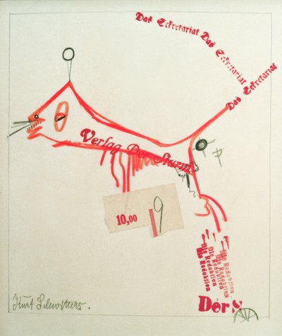 Uitgeverij Der Sturm door Kurt Schwitters