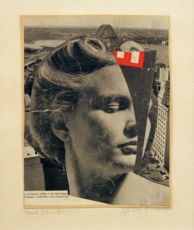 Linkerhelft van een schoonheid door Kurt Schwitters