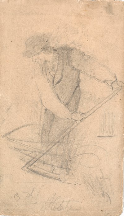 Een oogstman door Laurits Andersen Ring