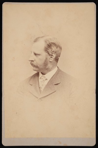 Portret van Dr. G. Demailque (voor 1876) door LH Zeyen