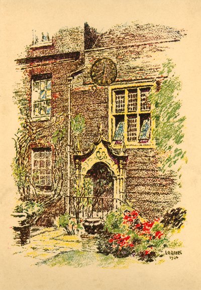 Staple Inn, Londen door L. A. Hayes