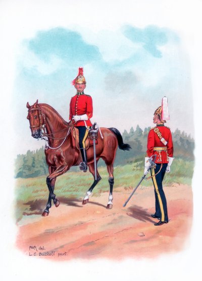Dragonders, 1915 door L. E. Buckell