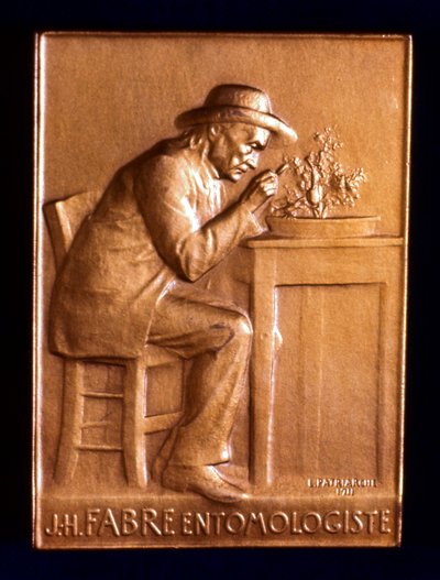 Jean Henri Fabre, Franse entomoloog, 1911 door L. Patriarche