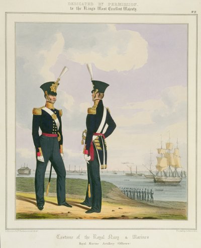 Officieren van de Koninklijke Mariniers, plaat 8 uit 