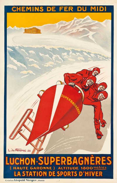 Luchon Superbagnères door L. de Neurac