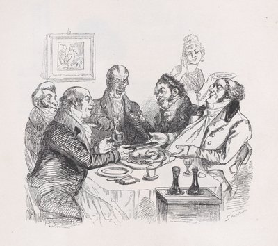 Lof van de kip uit De volledige werken van Béranger, 1836 door Lacoste