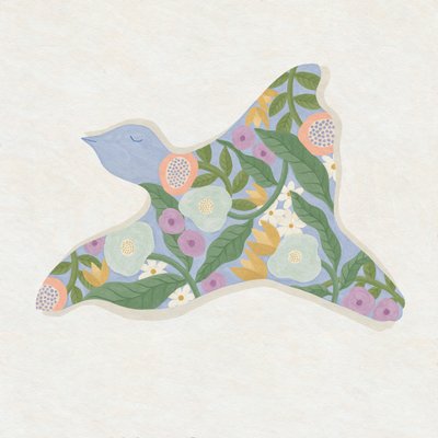 Lente Bloesems Vogel door Lady Ann de Borja