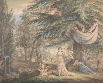 Een Allegorie van de Liefde door Lady Diana Beauclerk