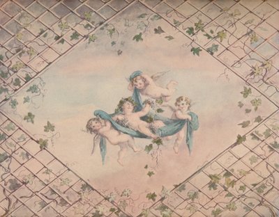 Ontwerp voor een Plafond, 1903 door Lady Diana Spencer