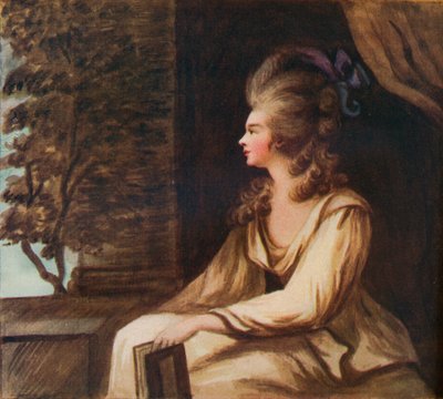 De hertogin van Devonshire, 18e eeuw, 1922 door Lady Diana Spencer