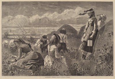 Bessen Plukken door Lagarde after Winslow Homer