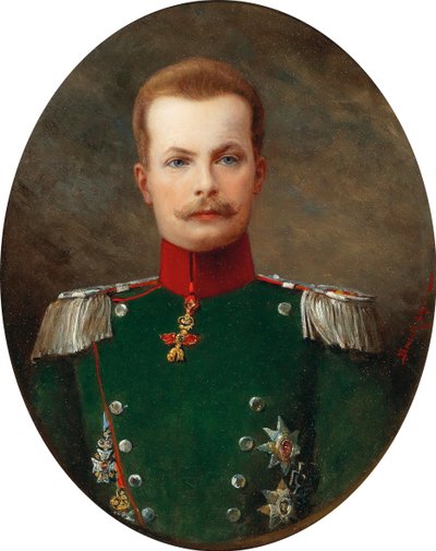 Portret van hertog Maximiliaan Emanuel in Beieren 1849-1893 door Lajos Bruck