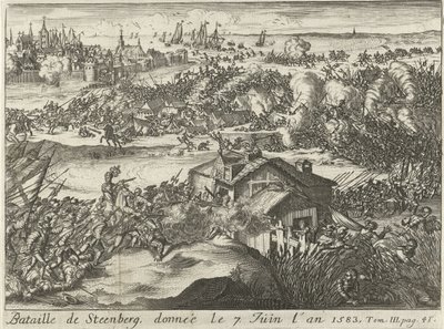 Bataille de Steenberg, 7 juni 1583 door Lamberecht Causé