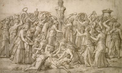 Offer aan Priapus, 1540 door Lambert Lombard