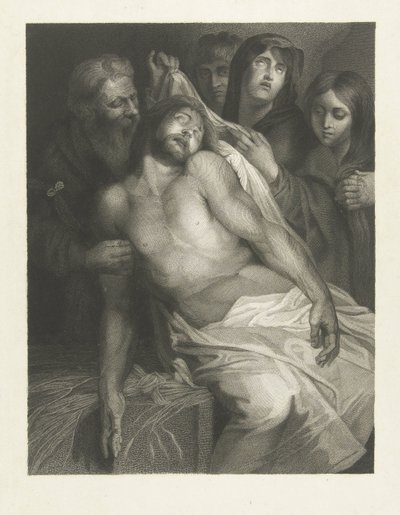 Graflegging van Christus door Lambertus Antonius Claessens