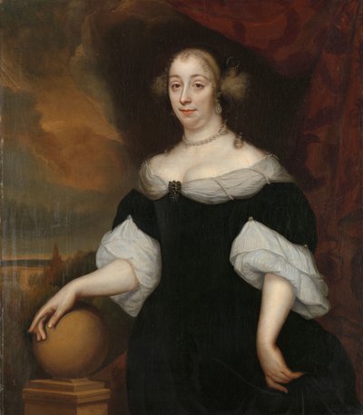 Margaretha Munter, tweede vrouw van Jacobus Trip door Lambertus Jansz. de Hue