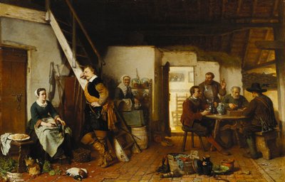 De cavaliersbenadering, 1867 door Lambertus Lingeman