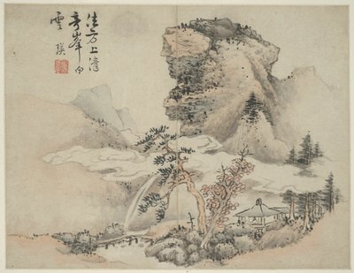 Landschap in de Stijl van Oude Meesters: naar Fang Congyi door Lan Ying