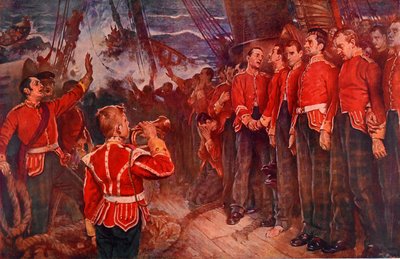 Het zinken van de Birkenhead, 25 februari 1852 door Lance Calkin