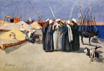 Een zijlicht, 1908 door Lance Thackeray