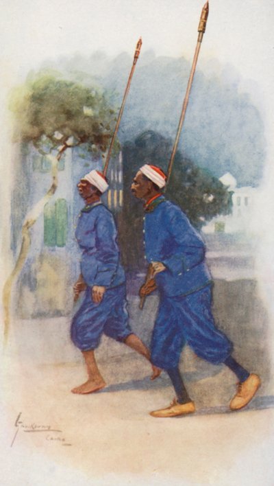 Mensen van Egypte: Lampaanstekers, Illi walla el Lumad door Lance Thackeray