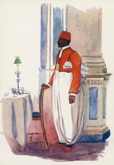 Mensen van Egypte: Ober, Shepheard