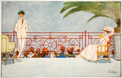 Romeo en Julia - Balkonscène in Shepheard