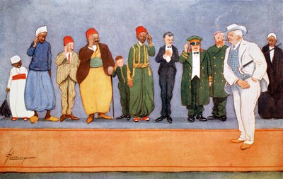 De vertrekkende gast, 1908 door Lance Thackeray
